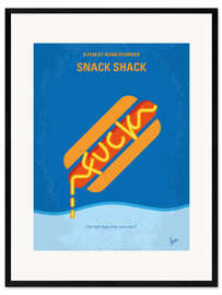 Gerahmter Kunstdruck Snack Shack
