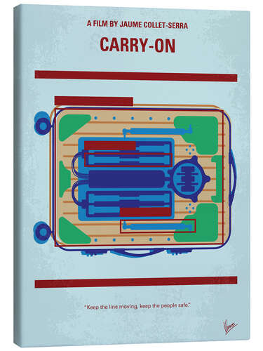Canvas print Carry-On