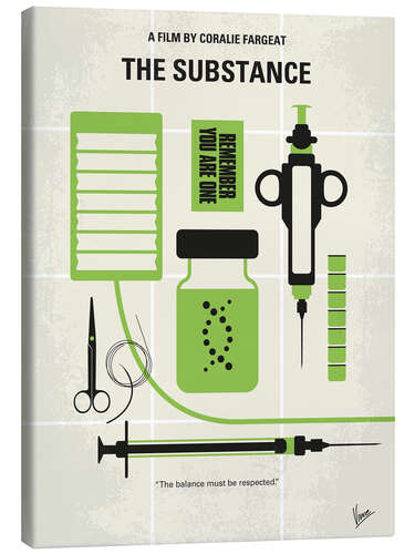 Stampa su tela The Substance