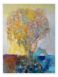 Wall print Fantastic tree - Iuliia Kotenko