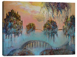 Canvas print Fantasy with an invented world - Iuliia Kotenko