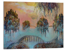 Cuadro de plexi-alu Fantasy with an invented world - Iuliia Kotenko