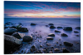 Akryylilasitaulu Dawn on the Baltic Sea on the island of Rügen - Martin Wasilewski