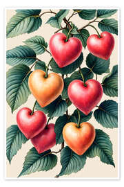 Plakat Love Grows - 83 Oranges
