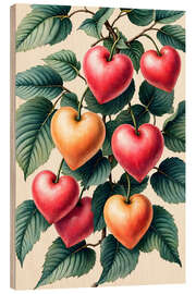 Tableau en bois Love Grows - 83 Oranges