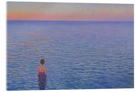 Cuadro de metacrilato Evening Swim - Felipe Hora