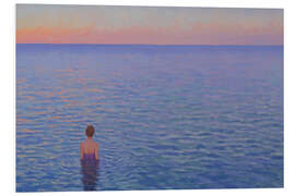 Foam board print Evening Swim - Felipe Hora