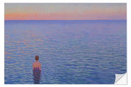 Vinilo para la pared Evening Swim - Felipe Hora