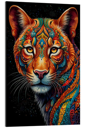 Acrylglas print Tribe Lion