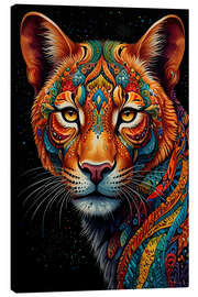 Canvas print Tribe Lion - nobelart