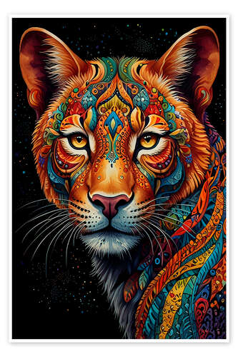 Plakat Tribe Lion