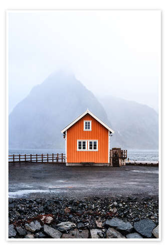 Poster The Red House, Lofoten