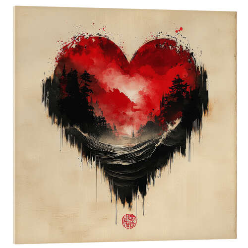 Cuadro de metacrilato Love Edo