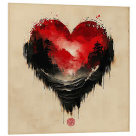PVC-taulu Love Edo