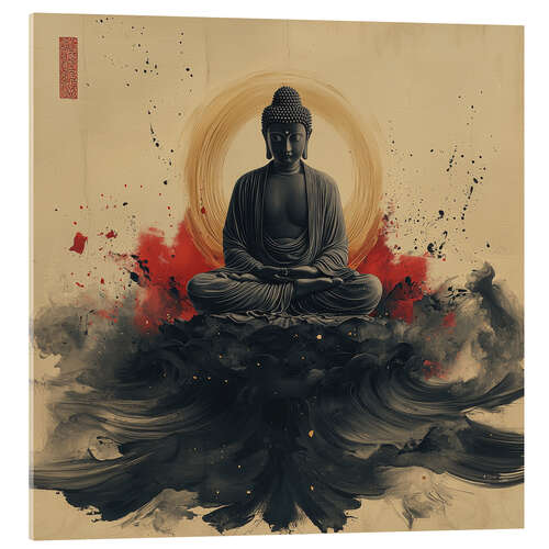 Akrylbillede Buddha meditation