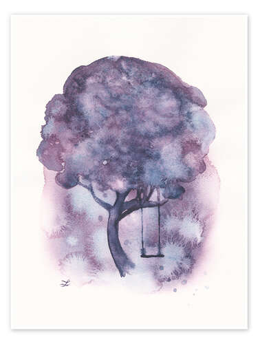Poster Tree Swing