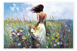 Obraz Colourful Wildflowers in Bloom - Leon Devenice