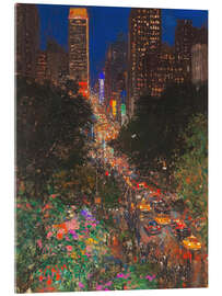 Akrylglastavla Luminous New York - Felipe Hora