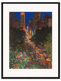 Framed art print Luminous New York - Felipe Hora