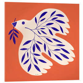 Acrylic print Dove of peace II - EL BUEN LIMÒN