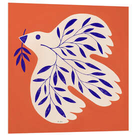Foam board print Dove of peace II