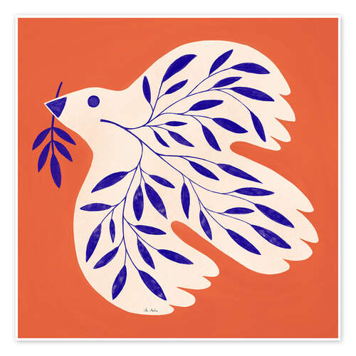 Poster Dove of peace II