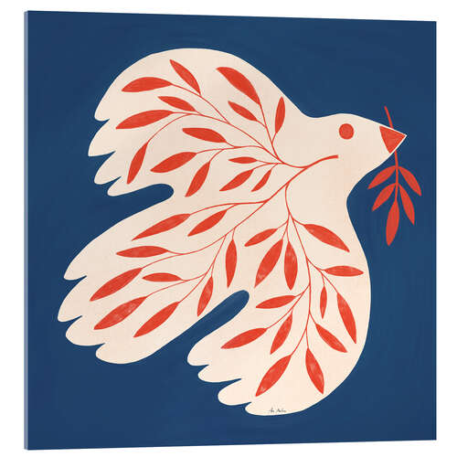 Acrylic print Dove of peace I