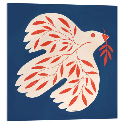 Cuadro de plexi-alu Dove of peace I