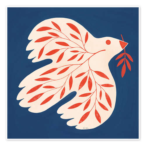 Poster Dove of peace I