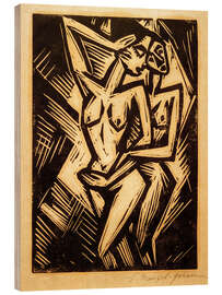 Holzbild Tanzende, 1919