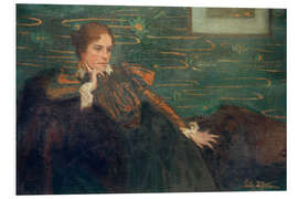 Cuadro de PVC Portrait of Hedwig Lachmann, 1917