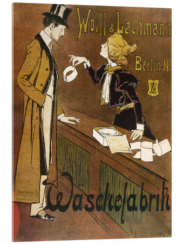 Cuadro de metacrilato Wolff and Lachmann Berlin, Wäschefabrik