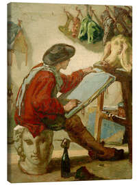 Canvas print A Realist, 1865 - Thomas Couture