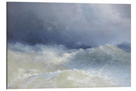 Obraz na aluminium Among the Waves, 1898 - Ivan Konstantinovich Aivazovsky