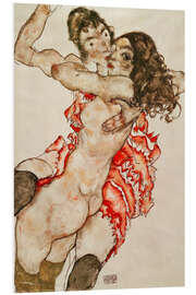 PVC print Two Women Embracing, 1915