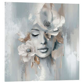 Acrylic print Sky and Petal - Bella Eve