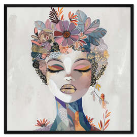 Gerahmter Kunstdruck Vera