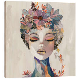 Tableau en bois Vera - Bella Eve