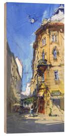 Holzbild Antike Architektur - Samira Yanushkova