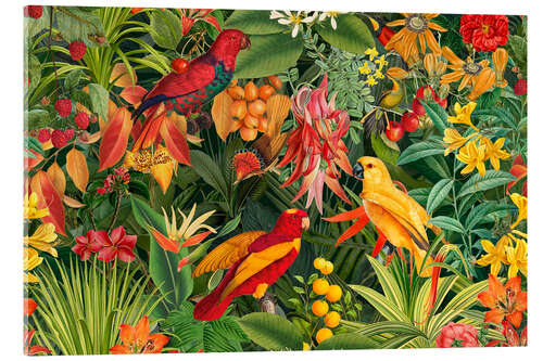 Obraz na szkle akrylowym Tropical Summer Night