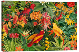 Canvastavla Tropical Summer Night