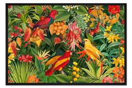 Gerahmter Kunstdruck Tropische Sommernacht