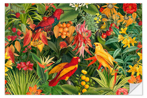 Wall sticker Tropical Summer Night