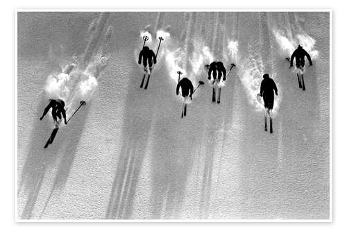 Poster Skiers, 1922