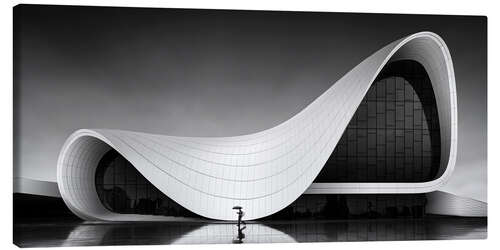 Tableau sur toile Heydar Aliyev Center, Baku, Azerbaijan