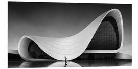 Hartschaumbild Heydar-Aliyev-Centers, Baku, Aserbaidschan