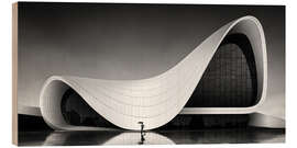 Tableau en bois Heydar Aliyev Center, Baku, Azerbaijan
