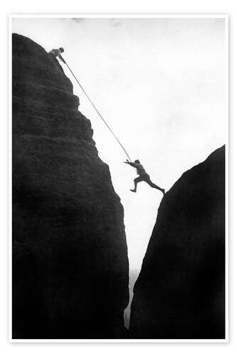 Poster Bergsteiger, ca. 1930