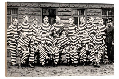 Cuadro de madera Convicts, ca. 1917