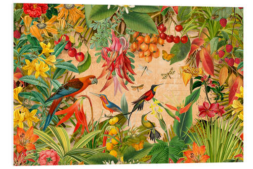 Stampa su PVC Tropical Summer Garden Fruits